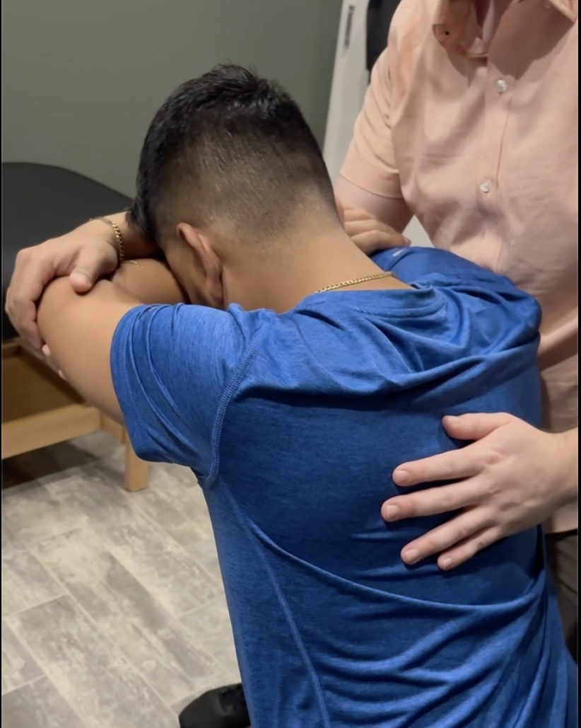 Chronic pain treatment: upper back pain